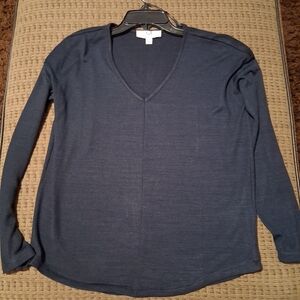 Magaschoni Blue Long Sleeve Shirt